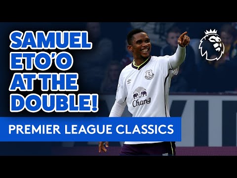 SAMUEL ETO'O MASTERCLASS! | PREMIER LEAGUE CLASSIC: BURNLEY 1-3 EVERTON