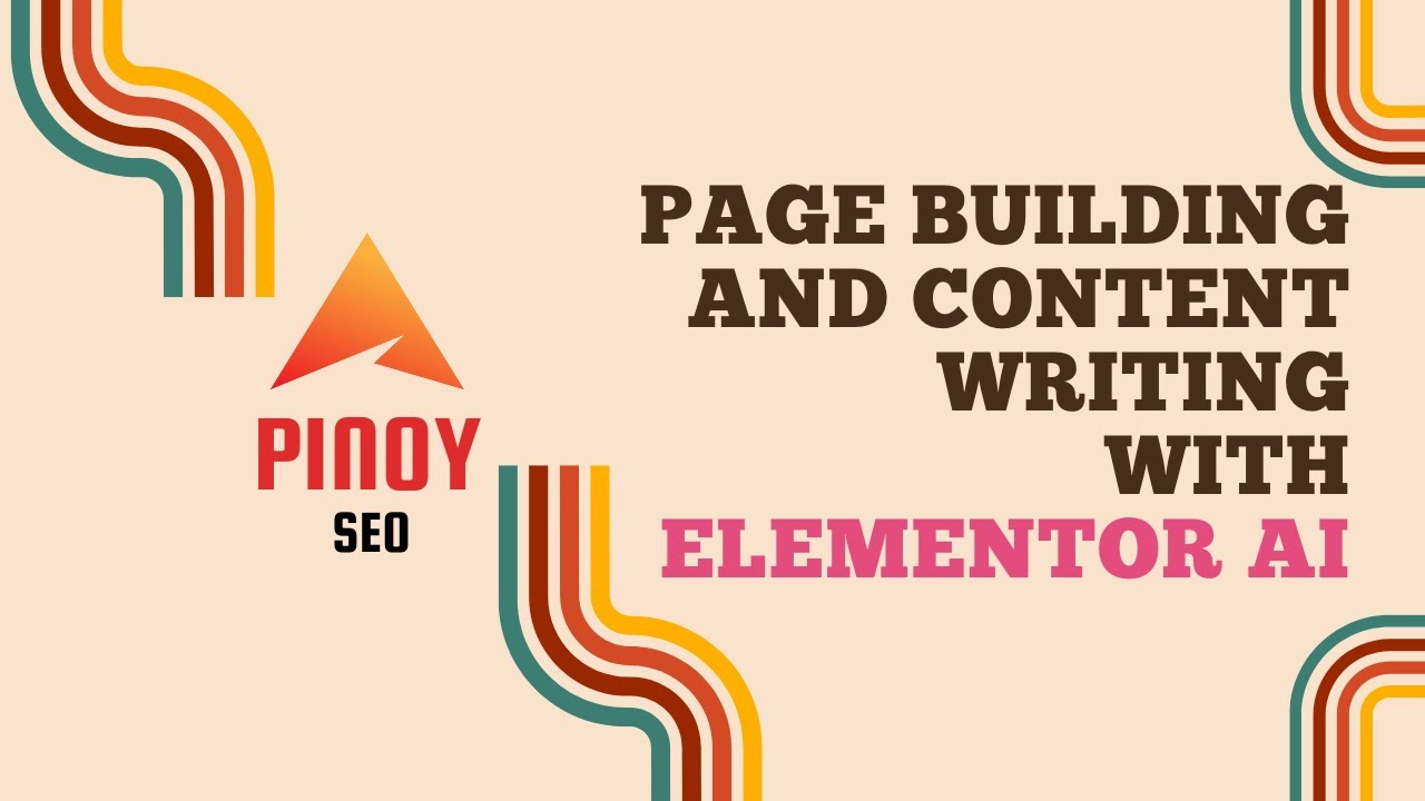 Page Building and Content Writing with Elementor AI - YouTube