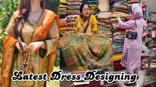 Summer and Eid Dress Design under 3000 Rs || Latest Dress Designing 2024~ Eid Outfit From Scratch