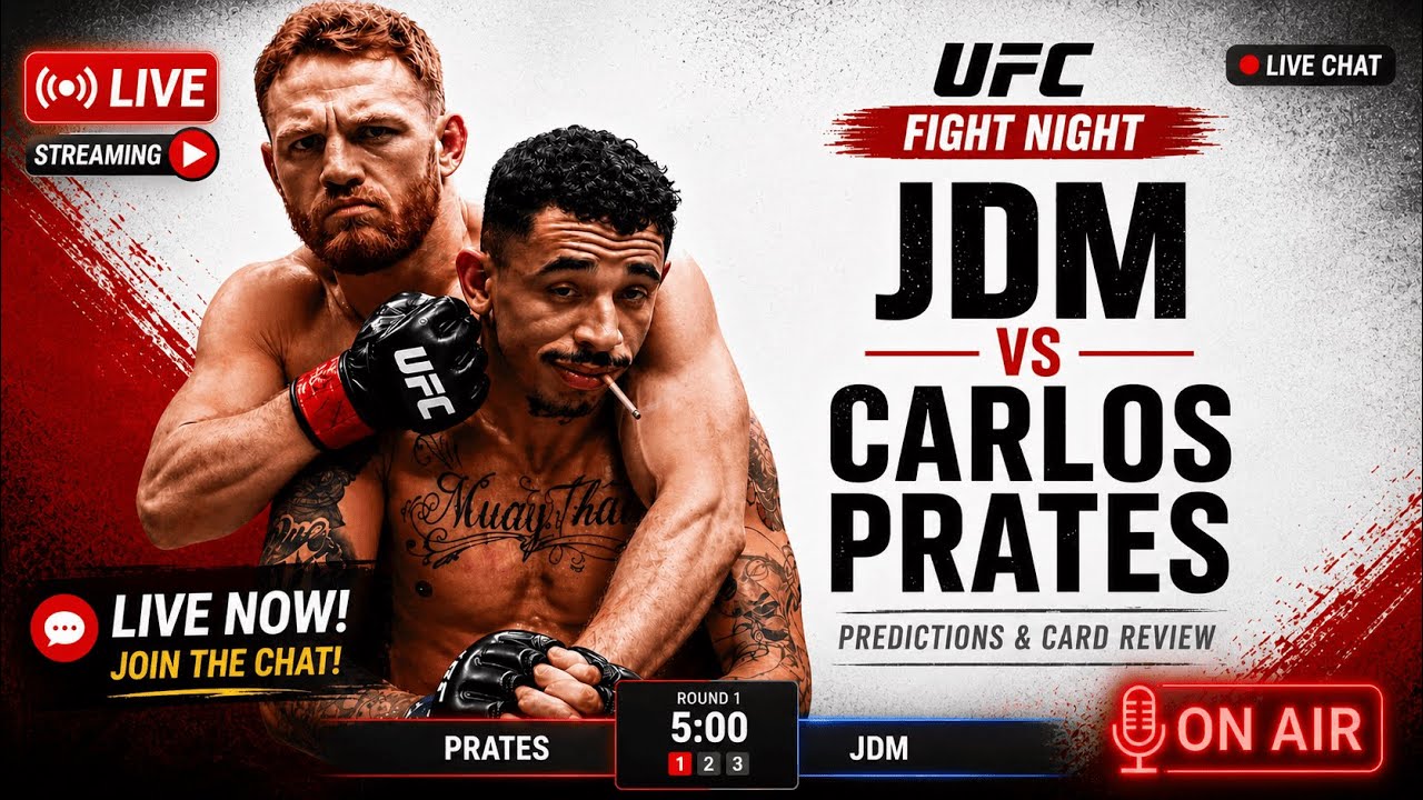 Perth Jdms UFC Perth: JDM Vs. Prates Live Stream (in Hindi/English)!! - YouTube