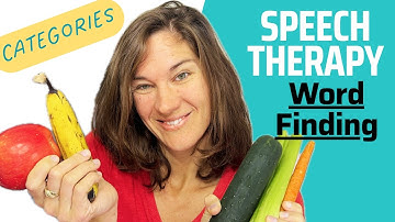 Boost Your Word Finding - Speech Therapy - Category Identification