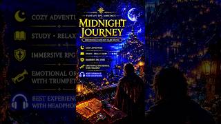 🌌 Midnight Journey | Fantasy RPG Ambience ✨Emotional Game Music for Relaxing, Studying & Dreaming