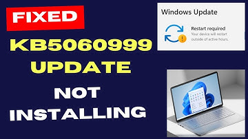 KB5060999 23H2 Update not installing on Windows 11