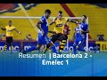 Resumen - Barcelona  2 - Emelec 1