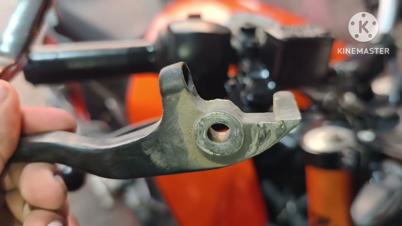 KTM Duke 125 RC 200 brake lever Bajaj Pulsar 150 clutch lever Bajaj Pulsar 150 donon gadi ka lag
