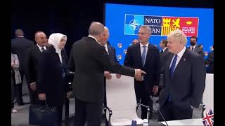 Эрдоган сказал, что Джонсон всех позорит на саммите НАТО