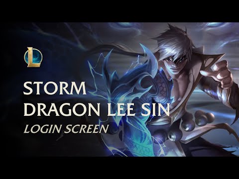 Storm Dragon Lee Sin | Login Screen - League of Legends