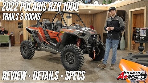2022 Polaris RZR 1000 Trails & Rocks Edition Review & Details