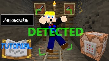 How to detect a player using command blocks! | /execute command tutorial for 1.16  Minecraft Java