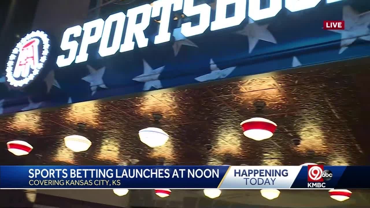Kansas sports betting begins today YouTube
