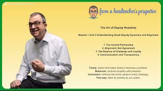 The art of the deputy Module 1 Unit 2