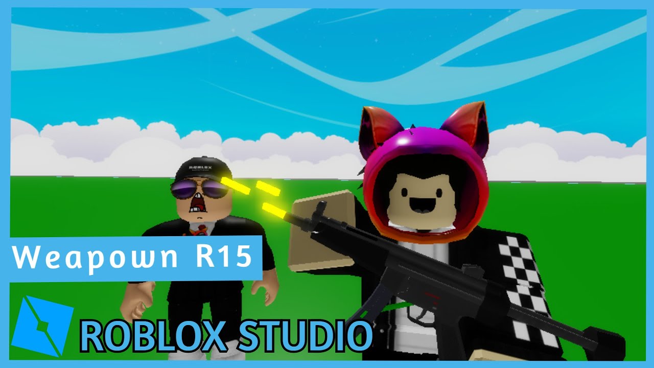 Roblox Studio Weapon R15 Realistic By Roblox Youtube - gun animation r15 roblox