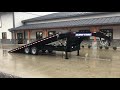 Sure Trac 102x22 Gooseneck Deckover Hydraulic Tilt Trailer 15000# Hydraulic Jack ST10222DOT2A-GN-150