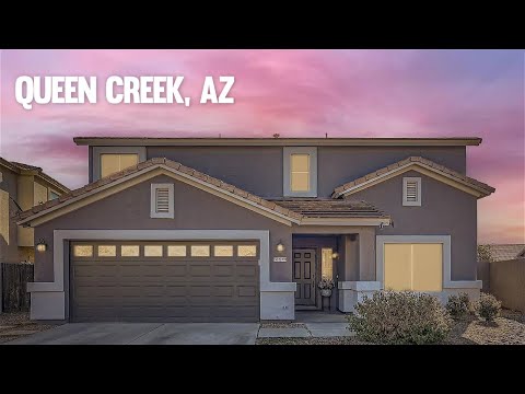 22709 S 212th St, Queen Creek, AZ home video tour