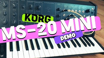 KORG MS-20 MINI DEMO (no talking)