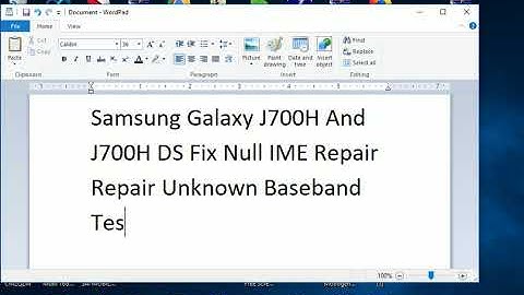 Samsung J7 SM-J700H And DS Fix Unknown Baseband And Repair Null IME