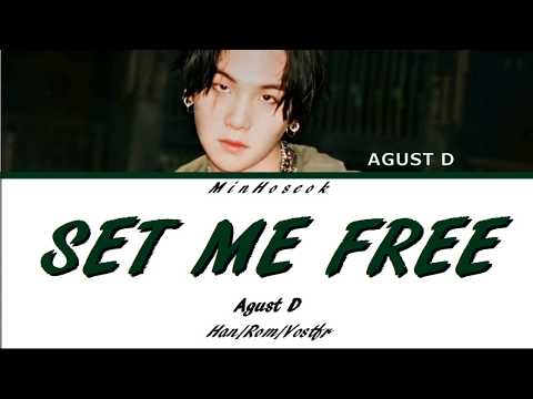 {Han/Rom/Vostfr} AGUST D - Interlude : SET ME FREE Color Coded Lyrics