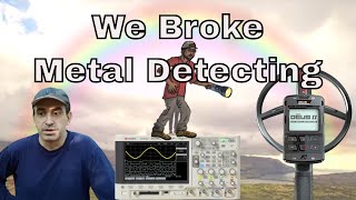 We BROKE Metal Detecting: Oscilloscope Decodes SMF Detectors