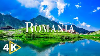 FLYING OVER ROMANIA (4K UHD) - Soothing Music Along With Beautiful Nature Video - 4K Video Ultra HD