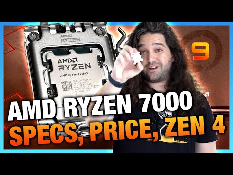 AMD Ryzen 7950X, 7900X, 7700X, & 7600X Specs, Price, Release Date, & Zen 4