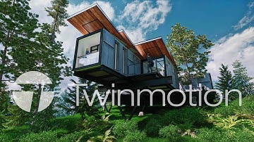 TWINMOTION 2022 RENDER SERIES EPS 39 (THE BUNGALOW) PATH TRACING