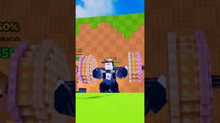 #roblox NOOB KICK THE LUCKY BLOCK💪🔥  #robloxshorts #robloxblocks #kicktheblock
