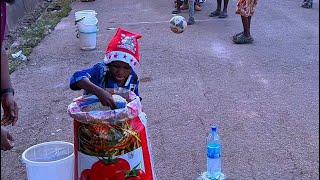 The New Year Rice Bowling Game Pls Subscribe To My Channel