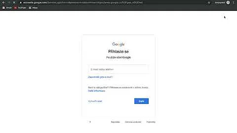 Jak usnadnit nastavení účtu Google?