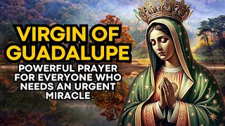 POWERFUL PRAYER OF THE VIRGIN OF GUADALUPE FOR EVERYONE WHO NEEDS AN URGENT MIRACLE