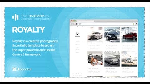 IT Royalty - Gantry 5, Photography & Portfolio Joomla Template - CMS Themes Download