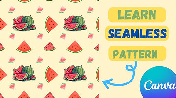 Create Seamless Patterns in Canva – Easy Tutorial!"