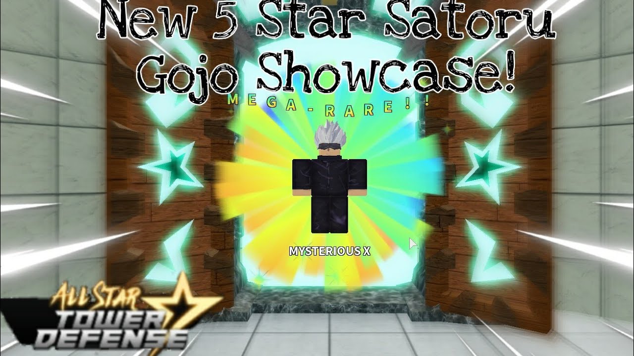 All Star Tower Defense, New 5 Star Satoru Gojo Showcase!