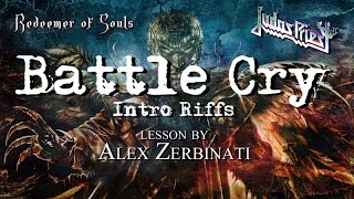 JUDAS PRIEST - BATTLE CRY - INTRO + RIFF