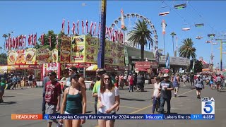 L.A. County Fair kicks off in Pomona, celebrating 102 years