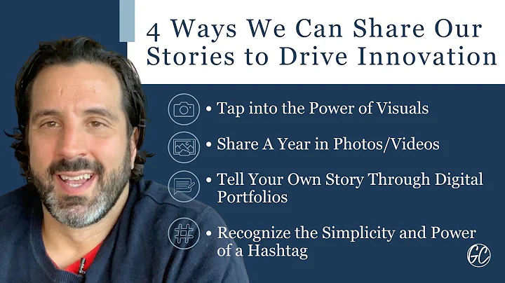 4 Ways We Can Share Our Stories to Drive Innovation - The #InnovatorsMinds...  Podcast S1 Ep 43