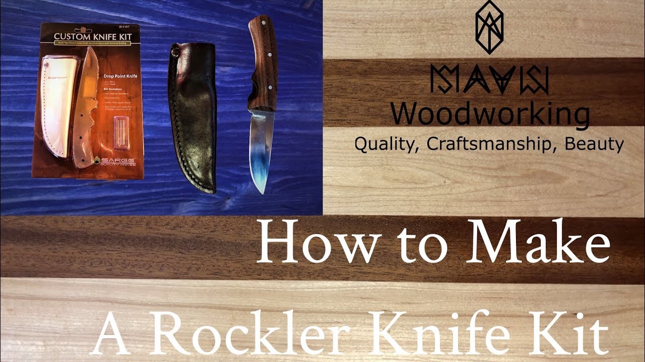 How To Build A Rockler Knife Kit & Giveaway 