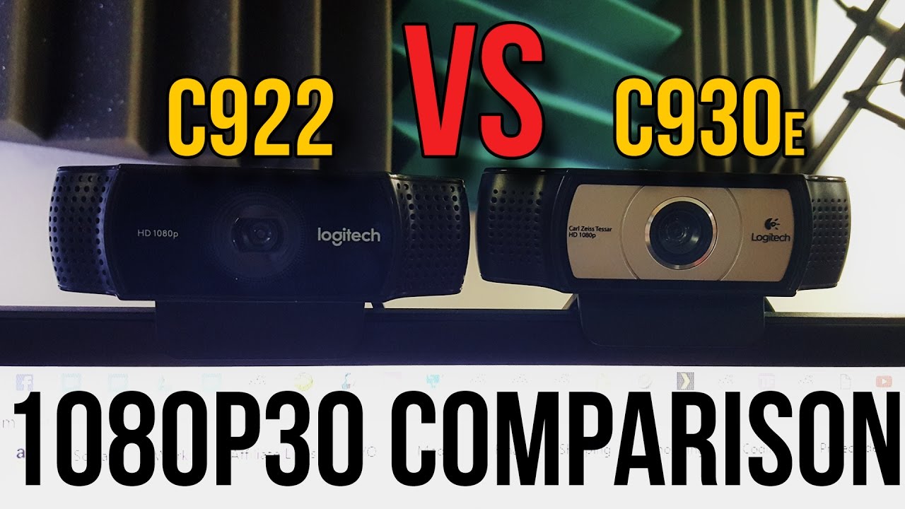 Webcam Comparison Chart