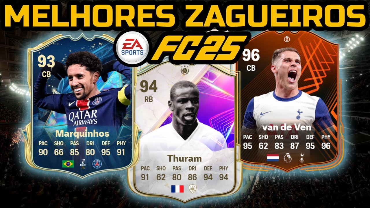 Melhores Zagueiros do EA FC 25 por Faixa de Preço ATUALIZADO | EA FC 25 ...