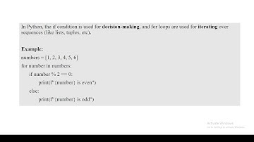 Part3: If condition, for loop