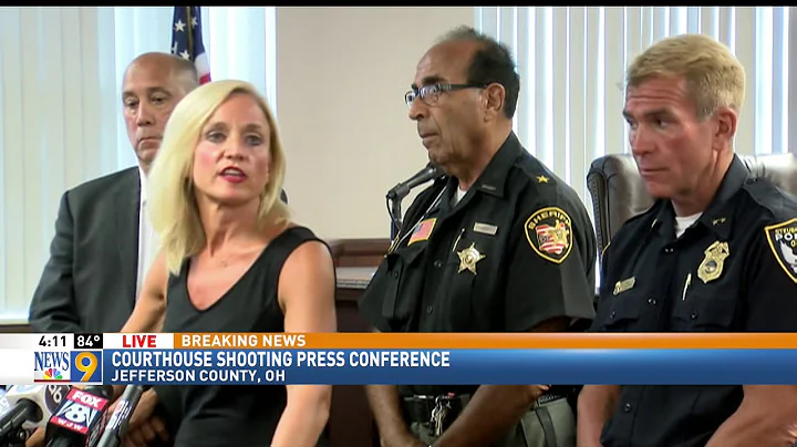 Press Conference detailing ambush and shooting of ...