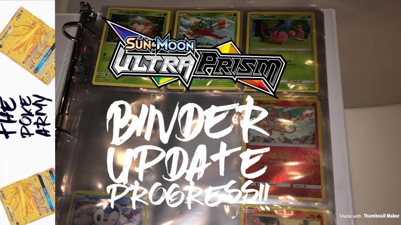 My Ultra Prism Complete Set Binder Review And Progress