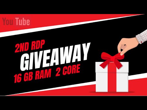 ?2ND  FREE RDP GIVEAWAY ▶️
