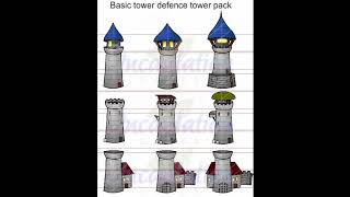 Unity Tower Defense Basic Towers Asset, Incantation Games
