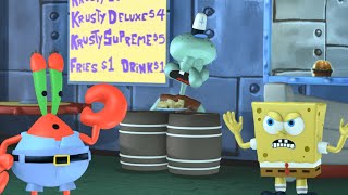 FNF: SpongeBob VS Mr. Krabs / VS the secret recipe [Song: Cannibalism] █ Mistful Crimson Morning █