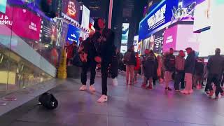 FIRST TIME IN VEGAS - Big Scarr W/ @officialbalance_ #ripbigscarr #timessquare