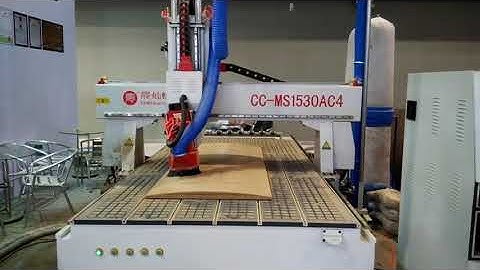MDF Wood door panel cutting engraving 4 axis CNC router #4axiscncrouter #wooddoorcuttingcncrouter