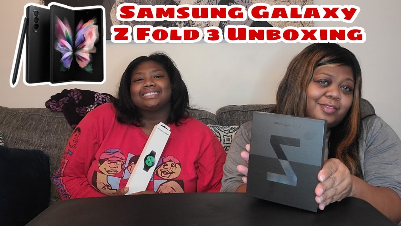 Unboxing Samsung Galaxy Z Fold 3 YouTube