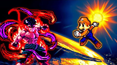 Ryu V3 (all form) VS Fusion Marigi (Mario & Luigi) in Mugen