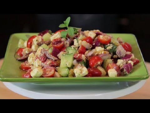Authentic Greek Salad Recipe Modern Mediterranean Recipes-11-08-2015