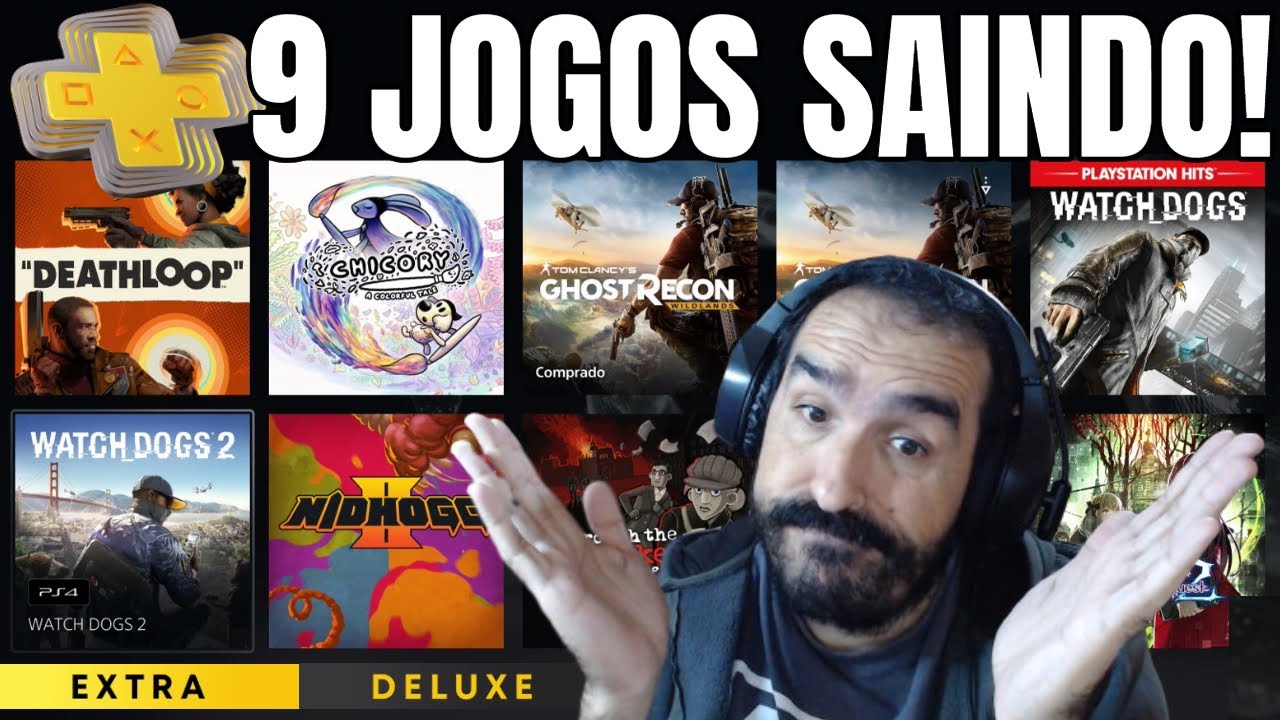 PS Plus Extra e Deluxe de Setembro 2023! Minha opinião dos Jogos chegando e  saindo no catálogo! 